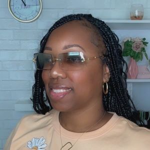 ‼️🔥NEW! Trendy Rimless Sunglasses- Gray